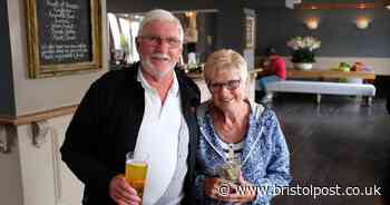 Bristol couple in their 70s among first through pub's door on Super Saturday