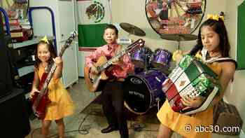 Sibling trio perform for Freedom Over Texas