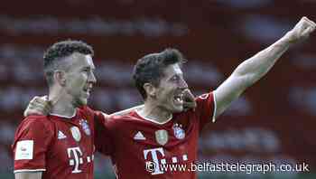 Robert Lewandowski helps Bayern Munich to German Cup final victory