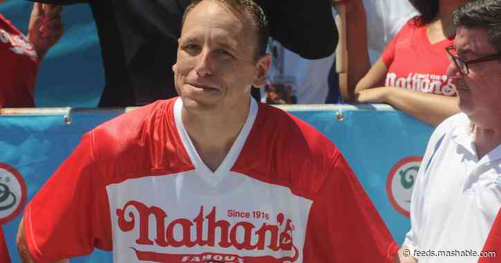 Joey Chestnut emerges again as the Nathan's hot dog champion