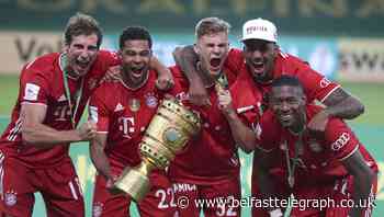 Robert Lewandowski fires Bayern Munich to domestic double after German Cup win