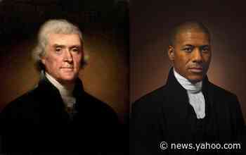 Thomas Jefferson alongside Black great-grandson holds &#39;a mirror&#39; to U.S.