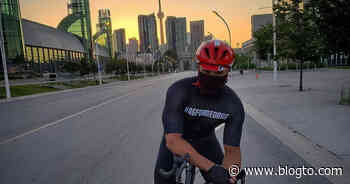 Toronto cyclist nears end of 46-day ride for George Floyd - blogTO
