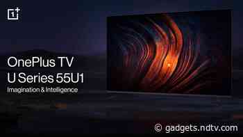 OnePlus TV 55U1, OnePlus TV 43Y1, OnePlus TV 32Y1 Models Go on Sale Today at 12 Noon via Amazon India