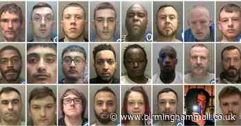 Locked up - Midlands criminals jailed in June named and shamed