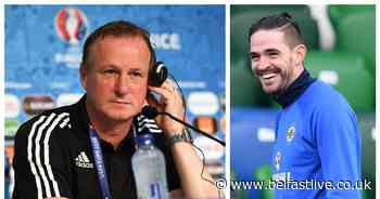 Kyle Lafferty recalls Michael O'Neill gun prank at Euro 2016 - Belfast Live