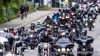 Motorradfahrer protestieren gegen mögliche Fahrverbote - Süddeutsche Zeitung
