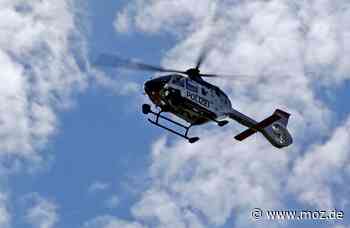 Sachbeschädigung: Polizei sucht mit Hubschrauber nach Randalierer in Beeskow - Märkische Onlinezeitung