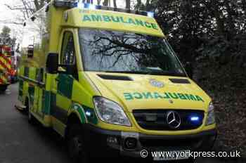 Man's foot trapped in distribution centre incident