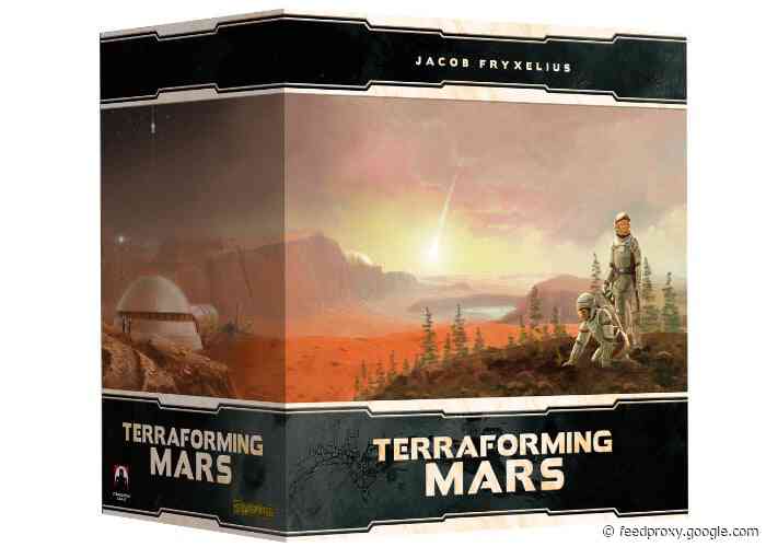 Terraforming Mars Big Box board game with 3D tiles passes $2.6 million on Kickstarter