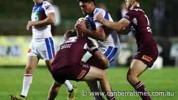 Manly prop sent over referee abuse in loss - The Canberra Times