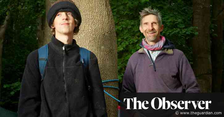 ‘Seeing the trees being ripped down is really hard’: meet a father and son protesting against HS2