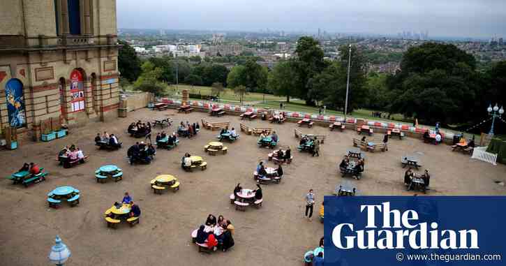 Evening footfall on England's high streets soars as pubs reopen