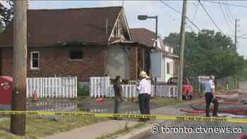 Six people taken to hospital after house fire in Oshawa