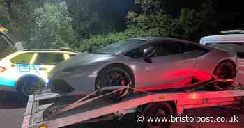 Lamborghini caught speeding at 130mph on M32 in Bristol