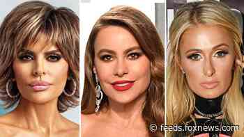 Lisa Rinna, Sofia Vergara, Paris Hilton and more don patriotic swimsuits, short shorts for the Fourth of July
