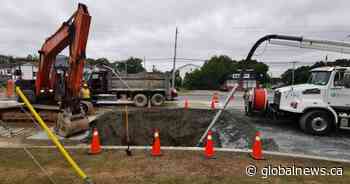 Halifax Water crews continue repairs in Lower Sackville, leaving some residents without water