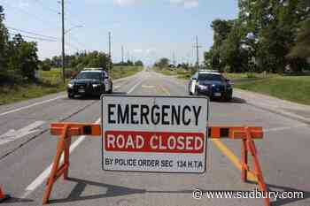 Highway 69 closed due to a collision