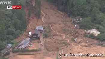 Flooding and mudslides in Japan