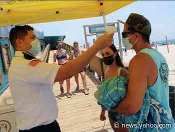 Florida and Texas both hit record highs for new coronavirus cases on Saturday as outbreaks keep surging in the South