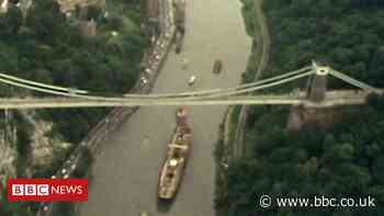 When thousands watched Brunel's great ship return to Bristol