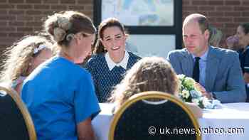 William praises ‘fantastic’ NHS as royal couple meet healthcare heroes
