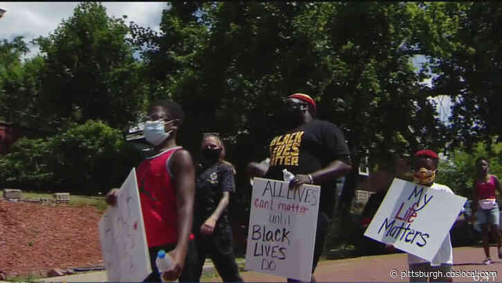 ‘Children March Against Racism’ Demonstrators March Through North Side