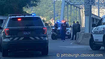 Heavy Police Presence On Ambridge-Aliquippa Bridge Following Motorcycle Accident