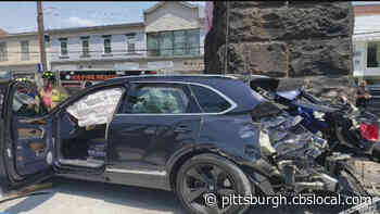Train Collides With SUV In Aspinwall