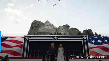 Trump sows division at Mount Rushmore speech as U.S. grapples with crises