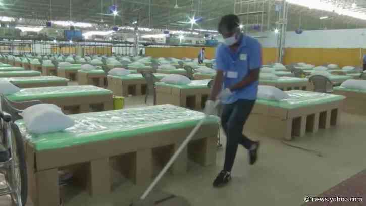 World's largest temporary COVID-19 hospital opens