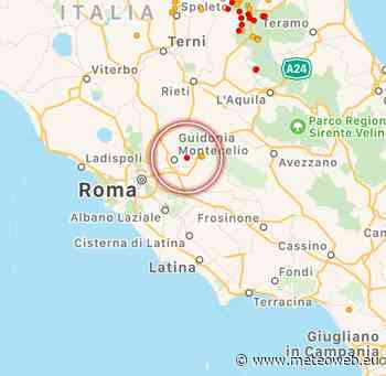 Terremoto Lazio: epicentro tra Guidonia e Tivoli, scossa avvertita dalla popolazione anche a Roma [MAPPE e ... - Meteo Web