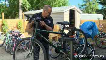 Saskatoon man providing joy to kids one bike at a time