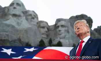 Em discurso polarizador, Trump critica 'novo fascismo da extrema esquerda' que, segundo ele, quer apagar a História - O Globo