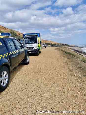 Southbourne and Lymington coastguards also called to emergency at Barton-on-Sea