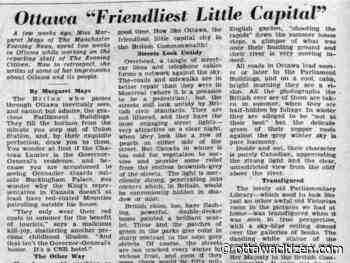 That was then: 'No truer friends' than Ottawans, despite the penchant for bingo