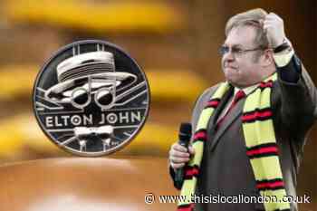 Sir Elton John 'honoured' as new coin celebrates legacy