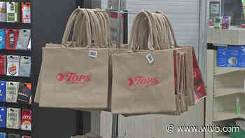 Tops Markets will stop offering plastic shopping bags effective Monday