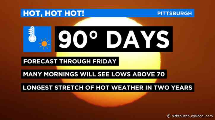 Pittsburgh Weather: Hot Temperatures To Continue, Heat Wave On The Way