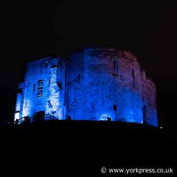 PICTURES: York turns blue for NHS 72nd anniversary