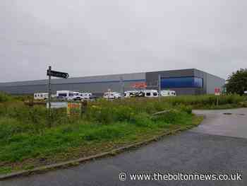 Travellers break through security gate to set up camp on Cutacre Country Park