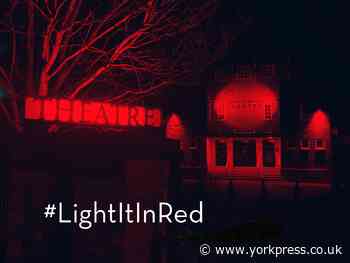 Joseph Rowntree Theatre turns red tonight