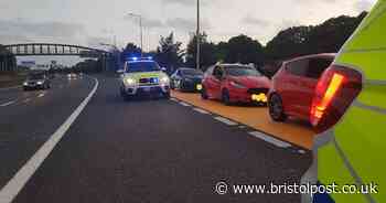 Three drivers stopped by police after reports of 'racing' on M5