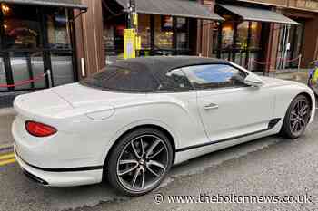 Bentley driver sees luxury vehicle towed away by police - The Bolton News