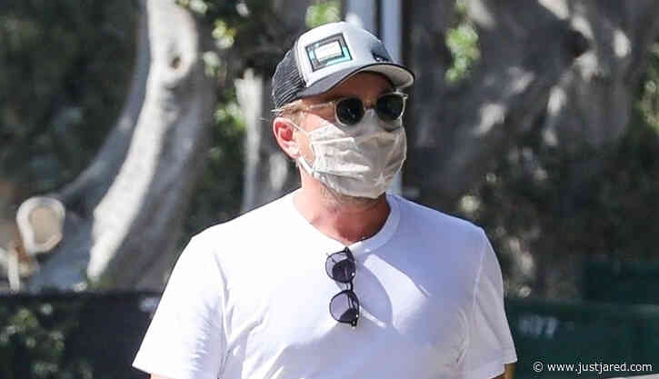 Leonardo DiCaprio Heads Out on Sunny Afternoon Stroll