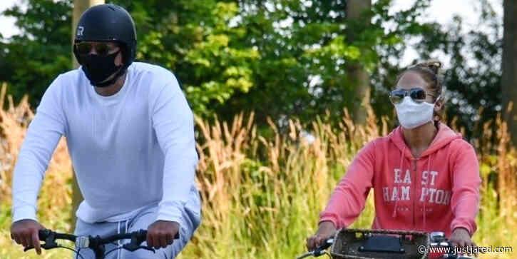 Jennifer Lopez Urges People To Vote In Her Fourth of July Message Before Taking a Bike Ride With Alex Rodriguez