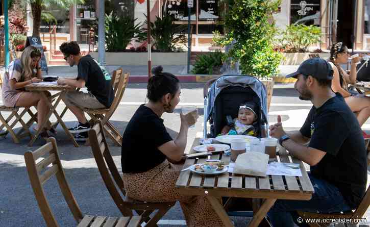 Fullerton opens Wilshire Avenue for outdoor dining