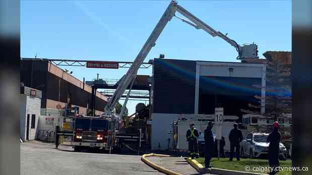 Overheated machinery suspected cause of southeast warehouse fire