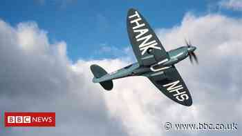 NHS 72nd anniversary marked with Spitfire flypast