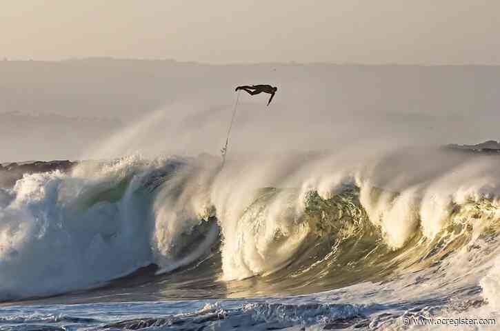 Wild Wedge goes crazy with 25-foot waves, best swell in years – with no one allowed to enjoy it